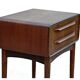 Danish bedside table by Johannes Andersen vintage 1950 Scandinavian teak