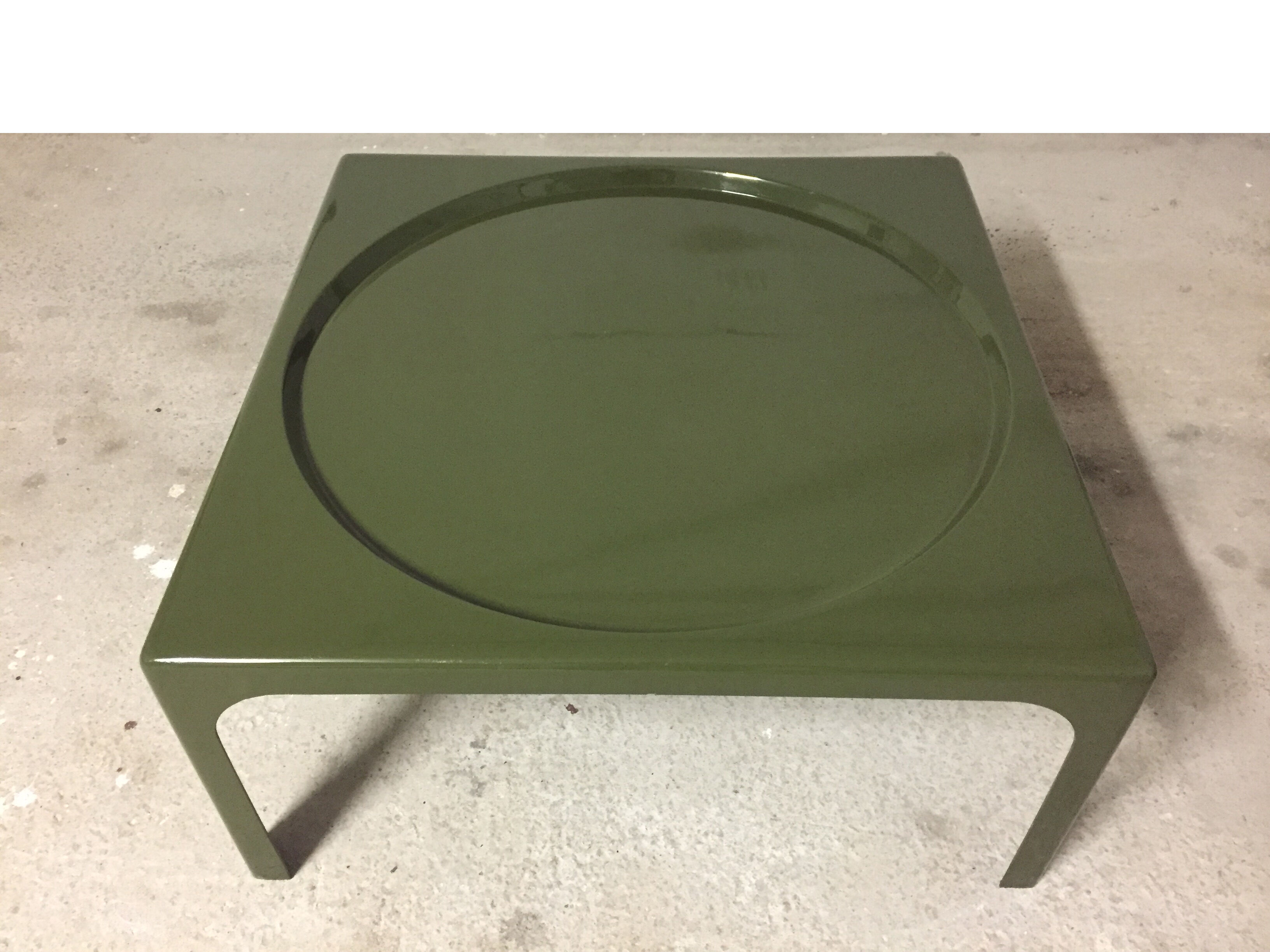 Table basse ozoo de Marc Berthier - 1970