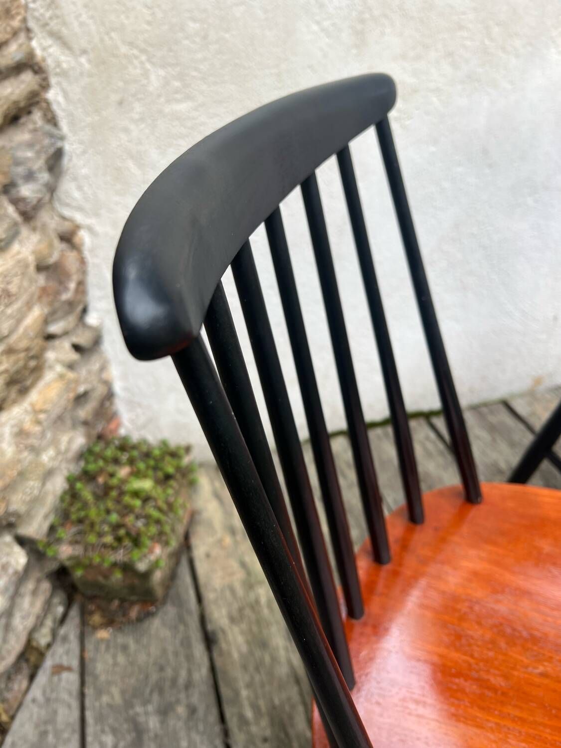 Chaises scandinaves de Tapiovaara modèle Fanett vintage années 60