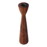 Teak candlestick, Danish design, 1960s, made in Denmark