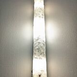 XL Murano glass wall sconce by Hillebrand Leuchten, Germany circa 1960.