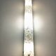 XL Murano glass wall sconce by Hillebrand Leuchten, Germany circa 1960.