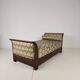 Art Deco Daybed with Hidden Storage & Adjustable Positions