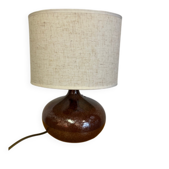 Vintage stoneware floor lamp