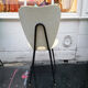 Chaise skaï jaune clair, 1960