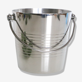 Ice bucket, stainless steel, Letang Remy, 1970
