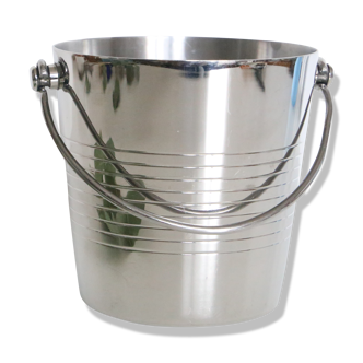 Ice bucket, stainless steel, Letang Remy, 1970