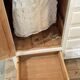 Vintage asymmetrical wardrobe