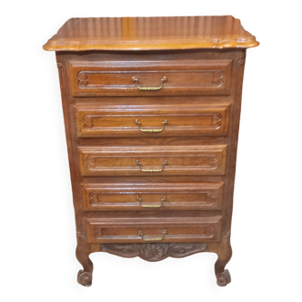 Vintage Provencal style chiffonier