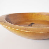 Brutalist solid wood dish