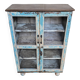 Old Burmese teak display case