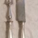 Couverts de service a decouper la viande en met.argente  style art nouveau jugenstyl