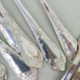 Silverplated cutlery : spoons, forks, teaspoons