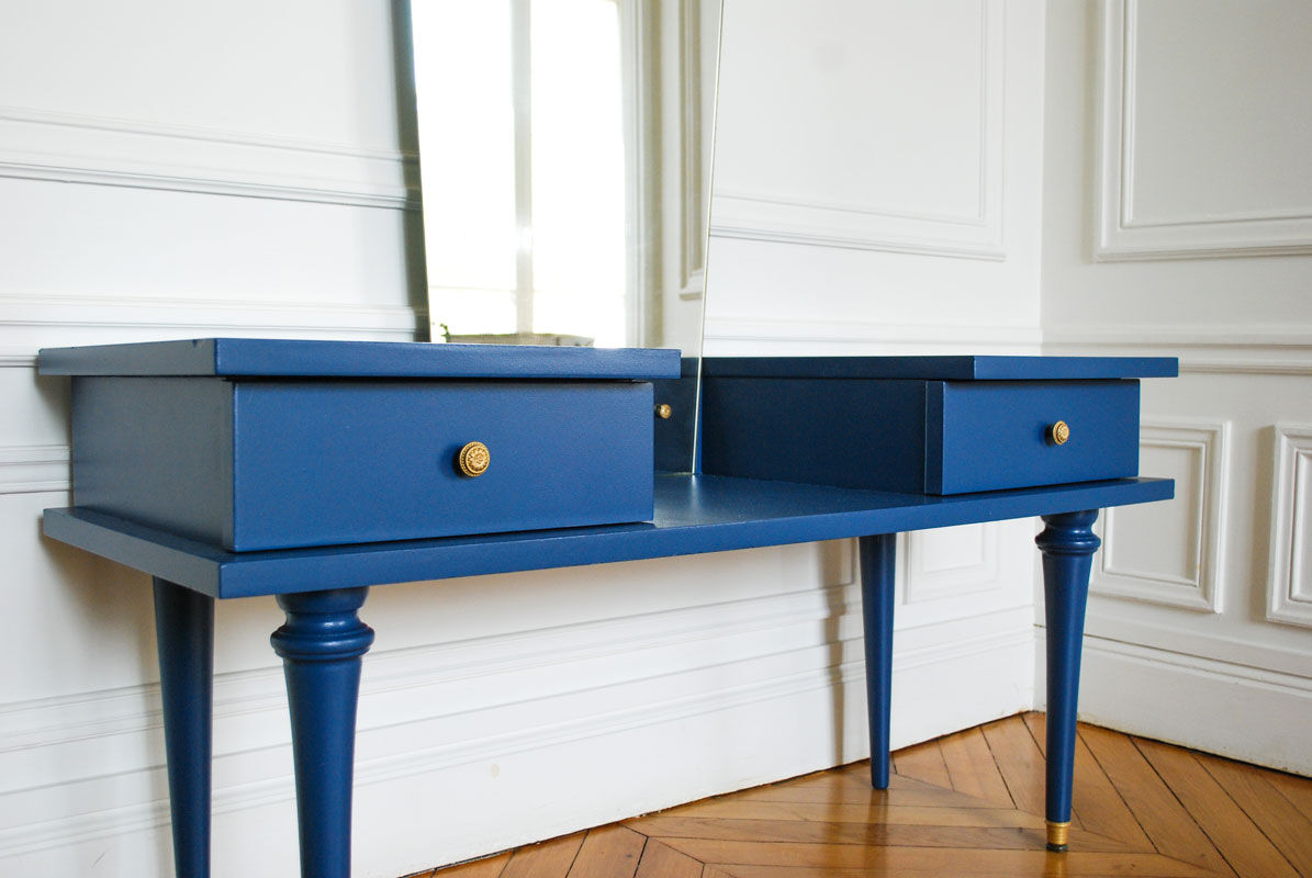 Revamped vintage vanity