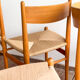 Ensemble de 6 chaises CH36 de Hans J. Wegner en chêne, corde danoise
