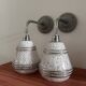 Pair of vintage wall lights