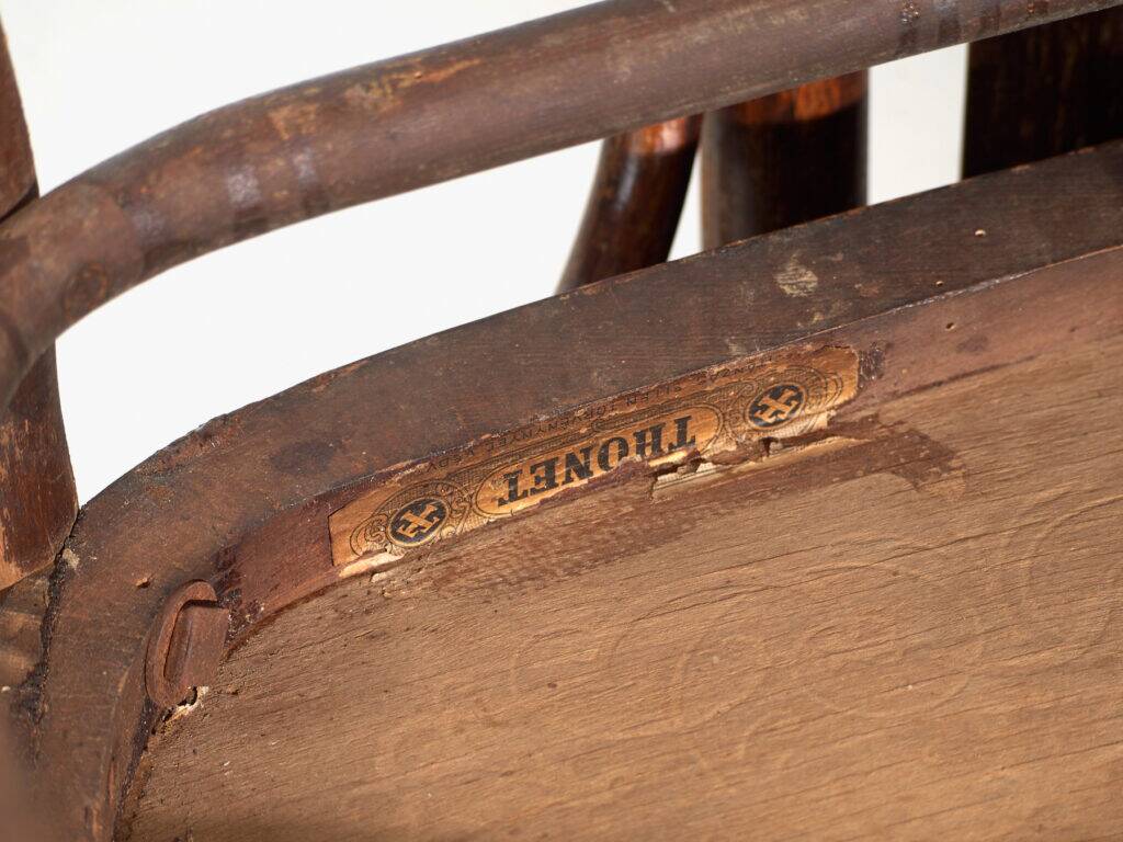Set of 2 antique bentwood chairs by Thonet – Central Europe, circa 1900-1920