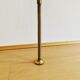 stunning Mid Century Modern brass UNA arc lamp by Florian Schulz