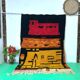 Unique Moroccan rug in natural wool 3x2 m