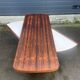 Danish design extendable coffee table with magazine rack
