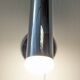 Modernist chrome metal spotlight from the 60s/70s
