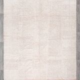 8x10 Peach Orange Handmade Wool Vintage Rug, 250x304Cm SK 34929