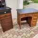 Vintage curtain binder cabinet