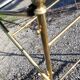 Dessert table vintage golden metal