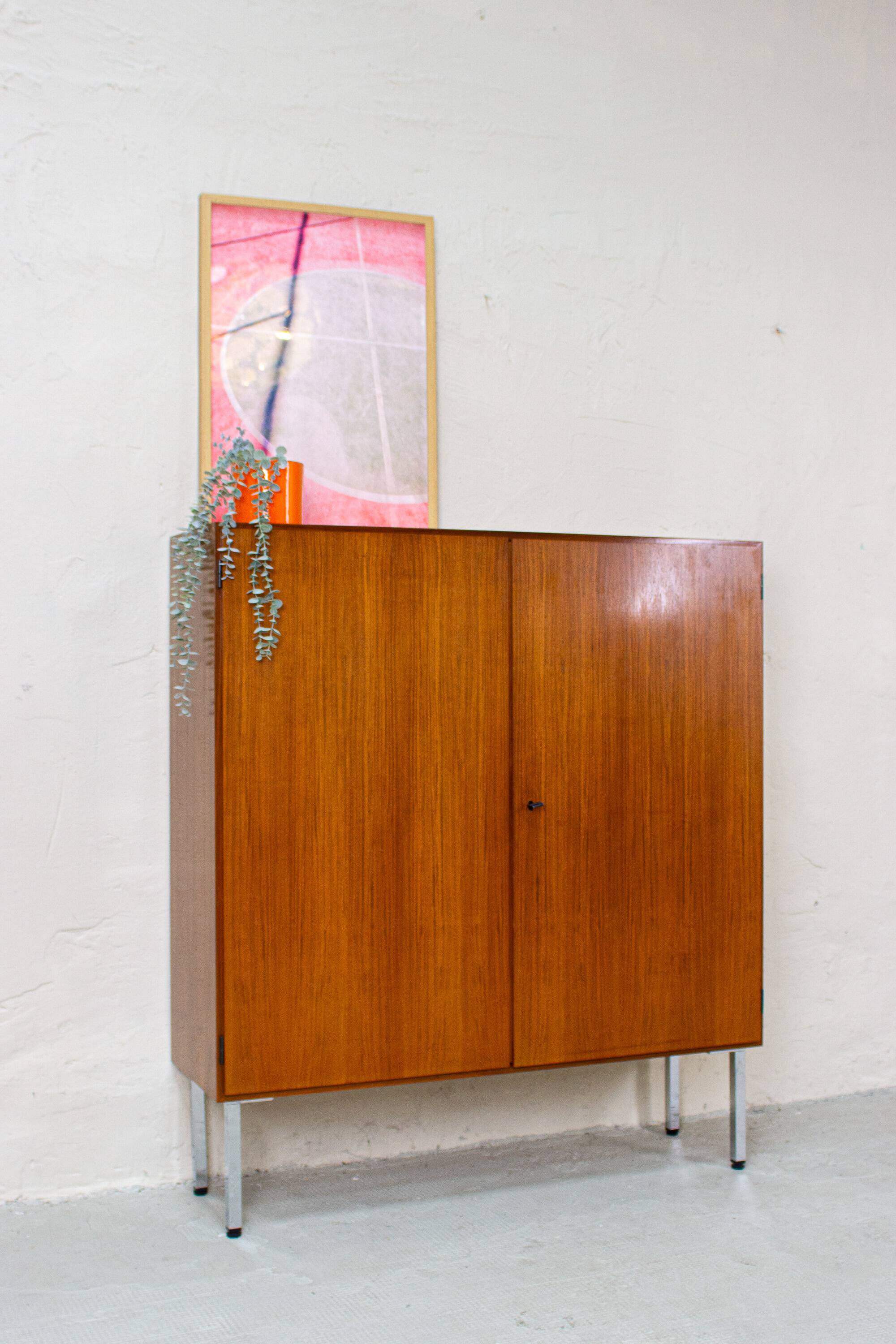 Buffet vintage commode sideboard highboard mid-century teck noyer