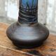 Vase with dragonflies, glass paste, in the style of Gallé