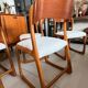 Set of 6 vintage Baumann sled chairs