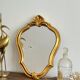 Vintage Baroque Golden Resin Mirror