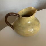 Pitcher vase glazed earth Etienne Noël Dieulefit 1950