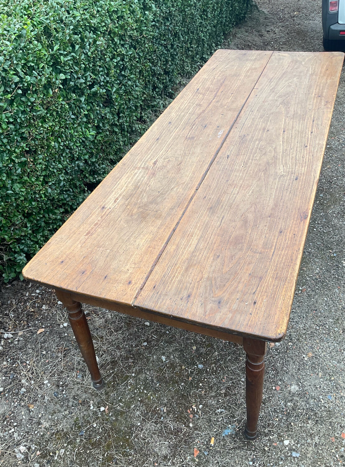 Old farm table 220x80cm