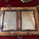 Bamboo photo frame,