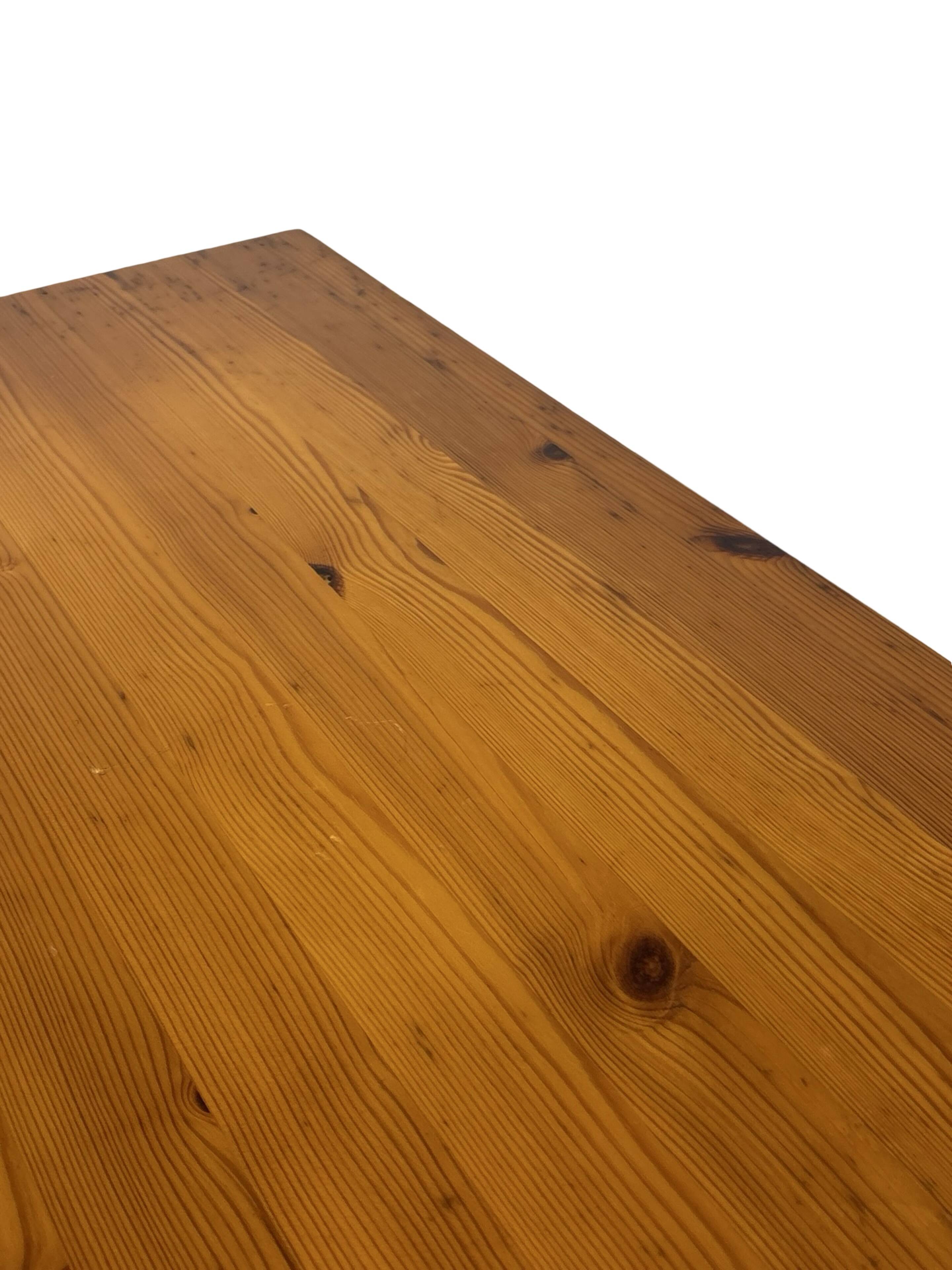 Table de chevet en pin, années 70