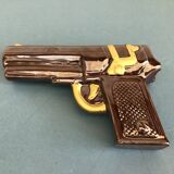 Vase pistolet Vallauris 1960