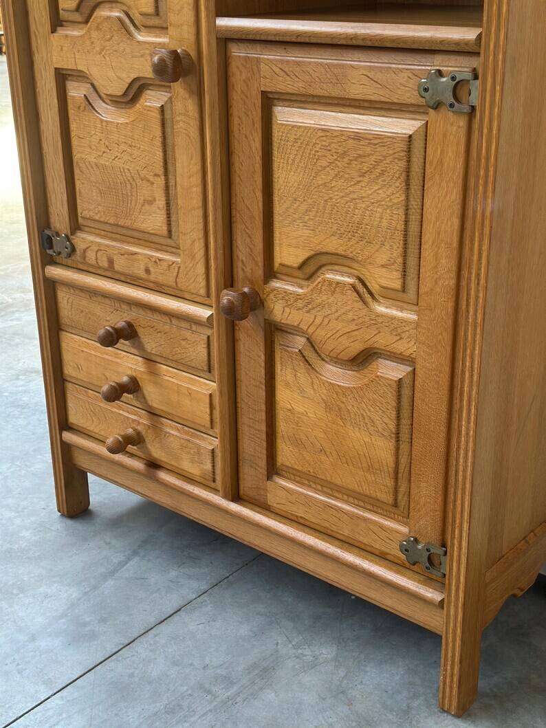 Guillerme & Chambron Oak Furniture for Your Home, France, 1960s