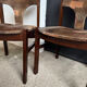 Chaises style scandinave années 70