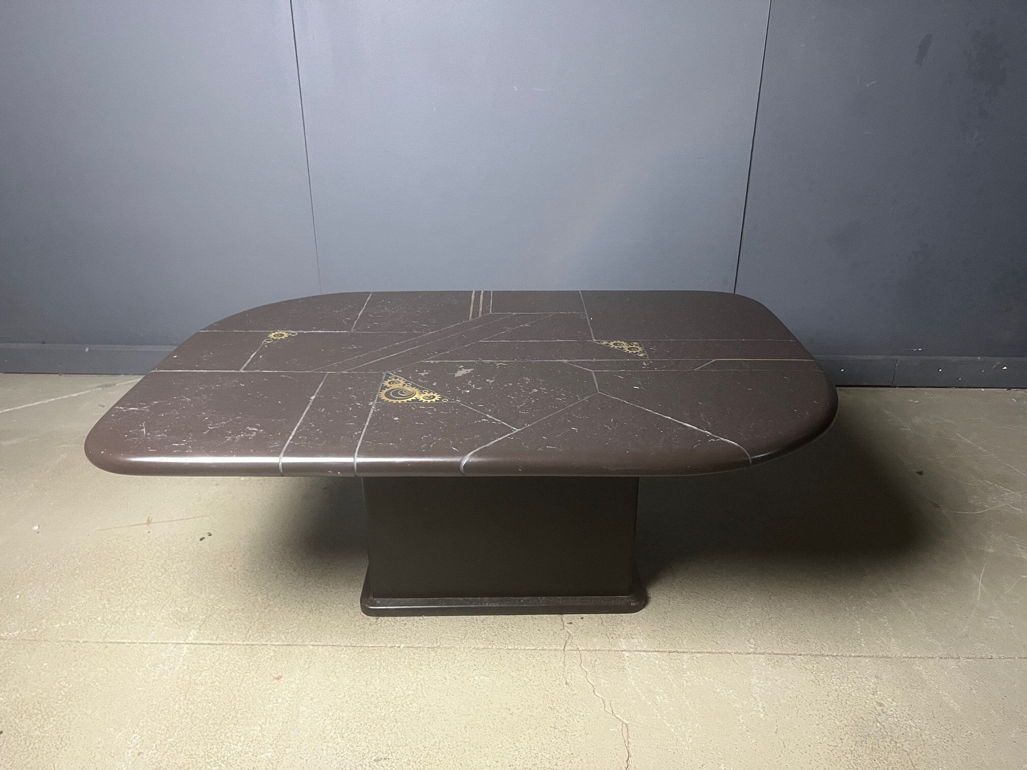 Paul Kingma attributed coffee table, 1980s