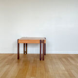 Scandinavian wooden coffee table, 1970