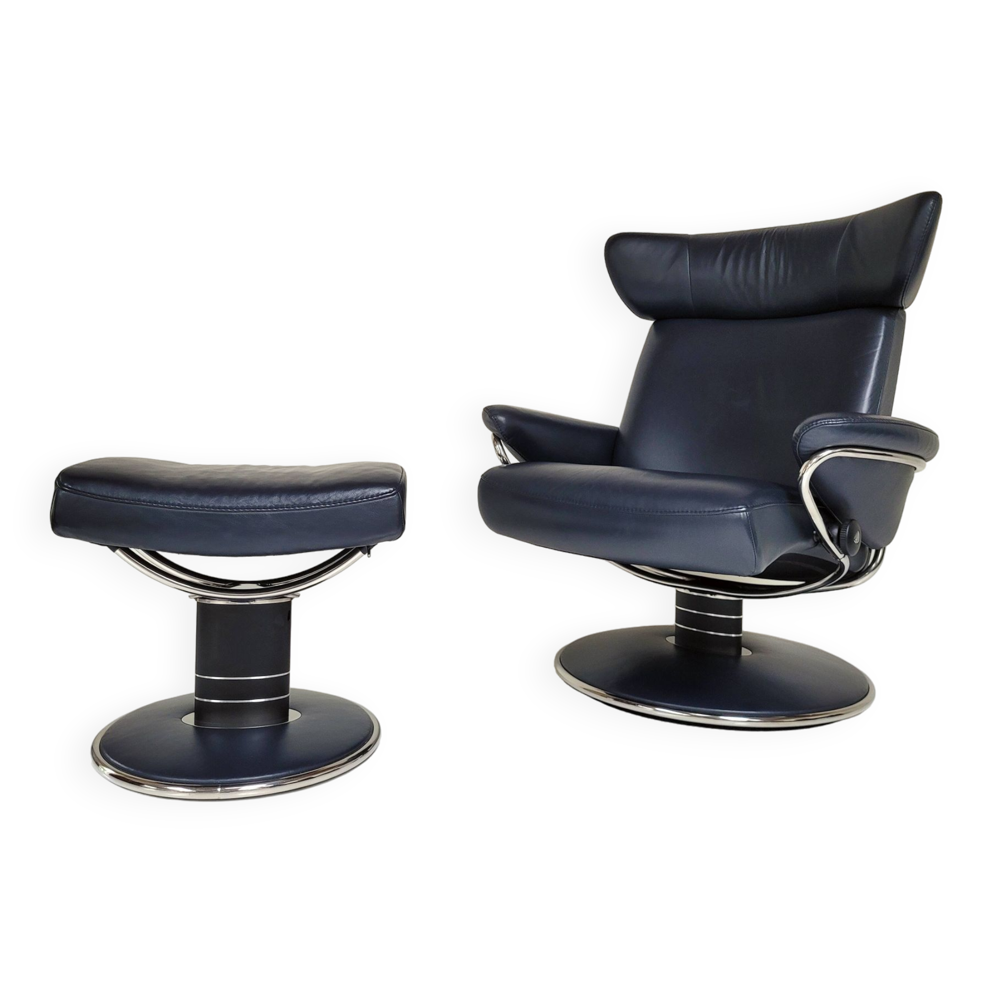 Stressless Jazz relax armchair Large with ottoman