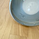 Designer pendant light with 3 red and chrome spots