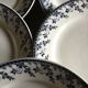 6 plates Earth iron "Montigny.