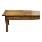 19th Century Walnut Farm Table