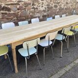 Very large 380 cm fir farmhouse table
