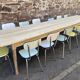 Très grande table de ferme 380 cm en sapin