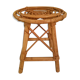 Vintage rattan stool