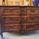 Chest of drawers with 3 drawers in Louis XV style.