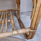 Rattan coffee table